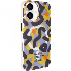 TPU чехол Pastel Chaos with Magnetic Fit для Apple iPhone 16 (6.1")