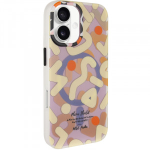 TPU чехол Pastel Chaos with Magnetic Fit для Apple iPhone 17 (6.3")