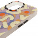 TPU чехол Pastel Chaos with Magnetic Fit для Apple iPhone 17 (6.3") (Biege) в магазине vchehle.ua