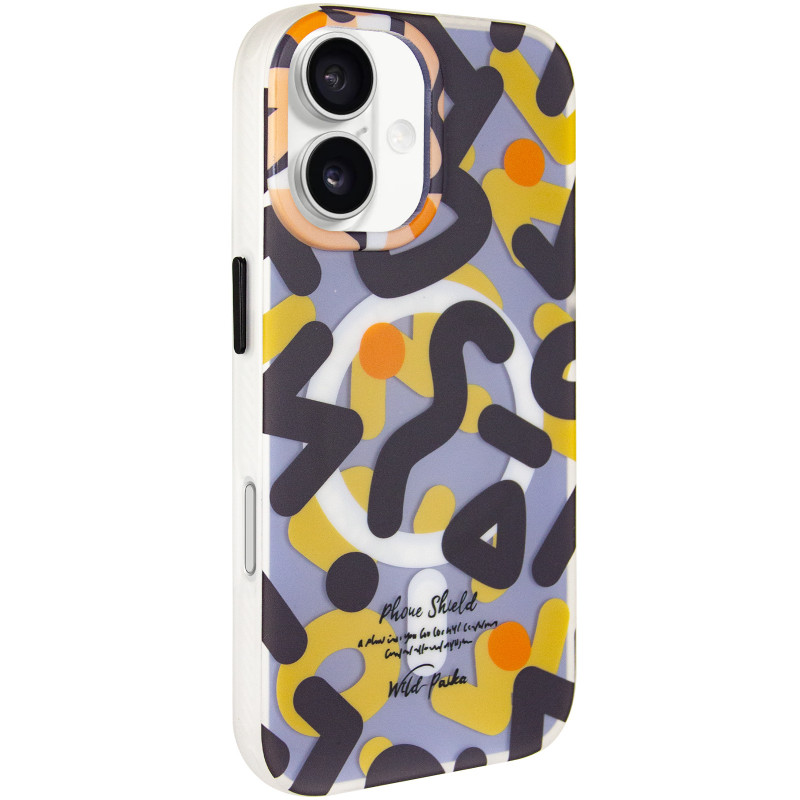 TPU чехол Pastel Chaos with Magnetic Fit для Apple iPhone 17 (6.3") (Black)
