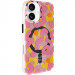 TPU чехол Pastel Chaos with Magnetic Fit для Apple iPhone 17 (6.3") (Pink)