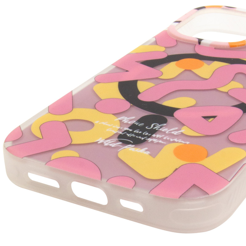 Купить TPU чехол Pastel Chaos with Magnetic Fit для Apple iPhone 17 (6.3") (Pink) на vchehle.ua