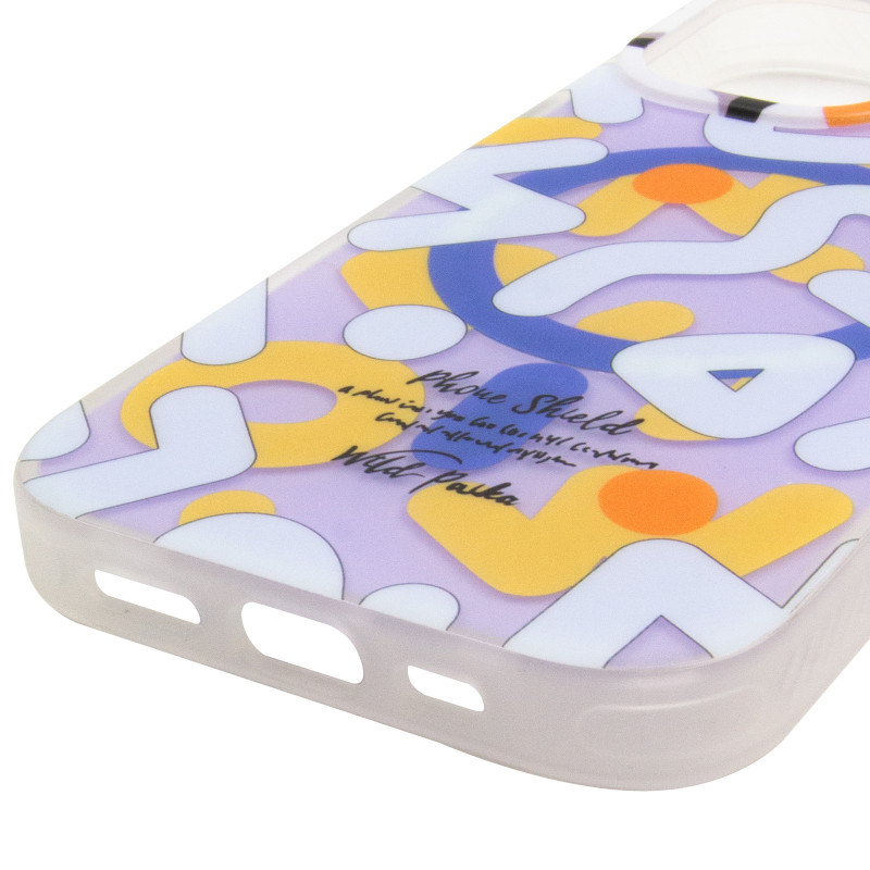 Купить TPU чехол Pastel Chaos with Magnetic Fit для Apple iPhone 17 (6.3") (White) на vchehle.ua