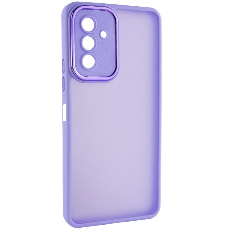 TPU+PC чохол Accent на Samsung Galaxy A15 4G/5G (White / Purple)