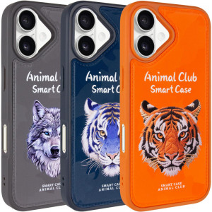 TPU+PC чохол Animal Club на Apple iPhone 16 (6.1")