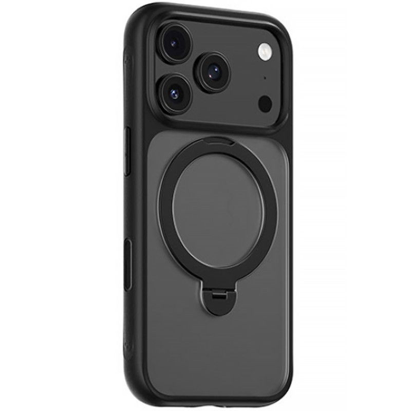 TPU+PC чохол Blueo Skin Friendly 360 with Magnetic Fit на Apple iPhone 17 Pro Max / 18 Pro Max (6.9") (Black)