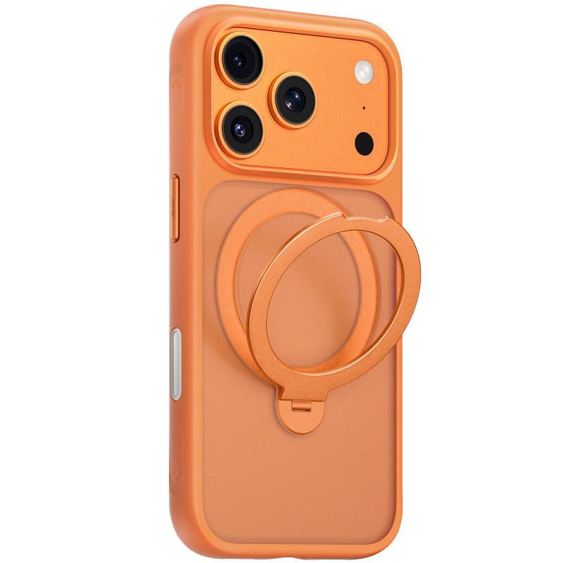 TPU+PC чохол Blueo Skin Friendly 360 with Magnetic Fit на Apple iPhone 17 Pro Max / 18 Pro Max (6.9") (Orange)
