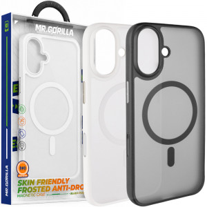 TPU+PC чехол Blueo Skin Friendly Frosted with Magnetic Fit для Apple iPhone 16 (6.1")