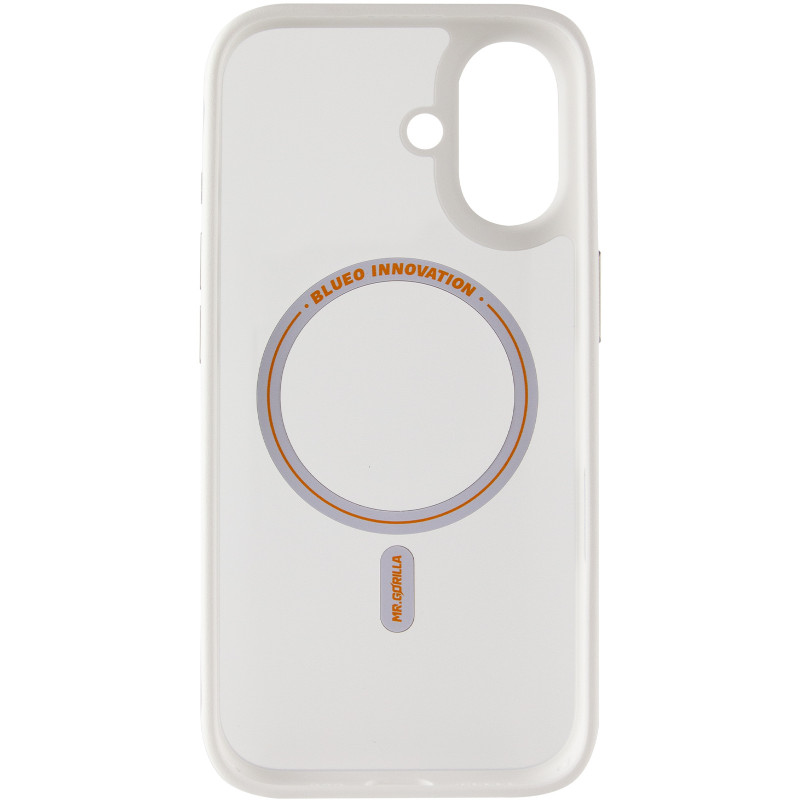 TPU+PC чехол Blueo Skin Friendly Frosted with Magnetic Fit для Apple iPhone 17 (6.3") (Белый / White) в магазине vchehle.ua