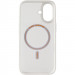 TPU+PC чехол Blueo Skin Friendly Frosted with Magnetic Fit для Apple iPhone 17 (6.3") (Белый / White) в магазине vchehle.ua