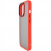 Фото TPU+PC чехол Metal Buttons для Apple iPhone 15 Pro (6.1") (Красный / Red) на vchehle.ua
