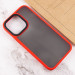 TPU+PC чехол Metal Buttons для Apple iPhone 15 Pro (6.1") (Красный / Red) в магазине vchehle.ua