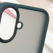 Купить TPU+PC чехол Metal Buttons для Apple iPhone 16 (6.1") (Зеленый / Dark Green) на vchehle.ua