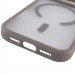 Купить TPU+PC чехол Metal Buttons with Magnetic Fit для Apple iPhone 17 Pro Max (6.9") (Серый / Grey) на vchehle.ua