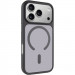 TPU+PC чехол Metal Buttons with Magnetic Fit для Apple iPhone 17 Pro Max (6.9") (Черный / Black)