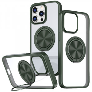 TPU+PC чехол Metal Ring with Magnetic Fit для iPhone 12 Pro