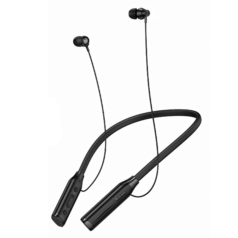 Уцінка Bluetooth Навушники Hoco ES62 Plus Pretty neck-hang (Пошкоджене пакування / Black)