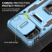 Удароміцний чохол Camshield Army Ring на Samsung Galaxy A08 / A07 (Блакитний / Light Blue) в магазині vchehle.ua
