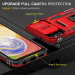 Замовити Удароміцний чохол Camshield Army Ring на Samsung Galaxy A08 / A07 (Червоний / Red) на vchehle.ua