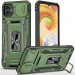 Удароміцний чохол Camshield Army Ring на Samsung Galaxy A08 / A07 (Оливковий / Army Green)