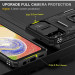 Замовити Удароміцний чохол Camshield Army Ring на Samsung Galaxy A08 / A07 (Чорний / Black) на vchehle.ua