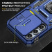 Замовити Удароміцний чохол Camshield Army Ring на Samsung Galaxy A57 5G (Синій / Navy) на vchehle.ua