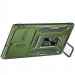 Фото Удароміцний чохол Camshield Army Ring на Samsung Galaxy S26 Ultra (Оливковий / Army Green) в маназині vchehle.ua