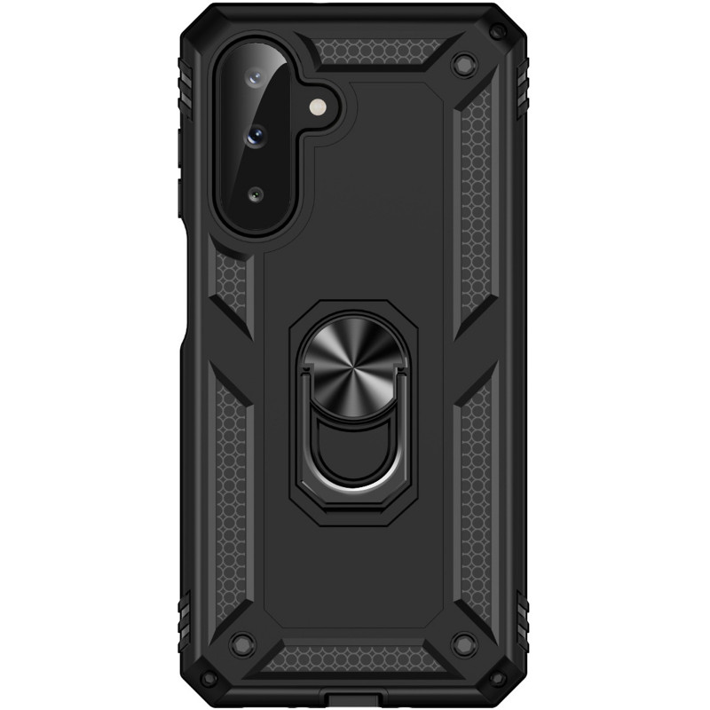 Фото Ударостійкий чохол Serge Ring for Magnet на Samsung Galaxy A26 5G / A17 5G (Чорний) на vchehle.ua