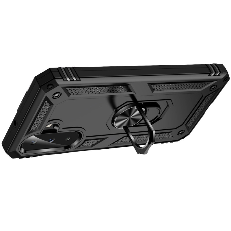Ударостійкий чохол Serge Ring for Magnet на Samsung Galaxy A26 5G / A17 5G (Чорний) в магазині vchehle.ua