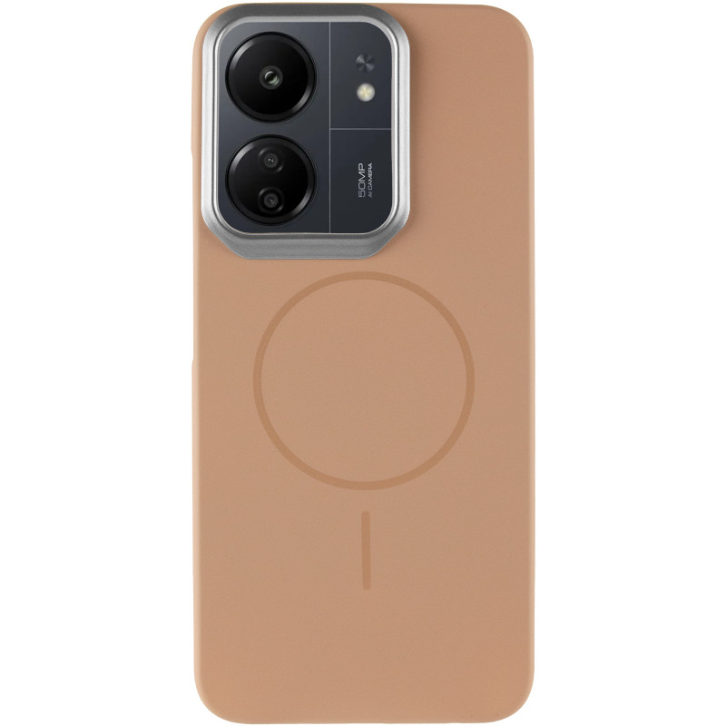 Фото Чехол PC Dream with Magnetic Safe (opp bag) для Xiaomi Redmi 13C / Poco C65 (Biege) на vchehle.ua