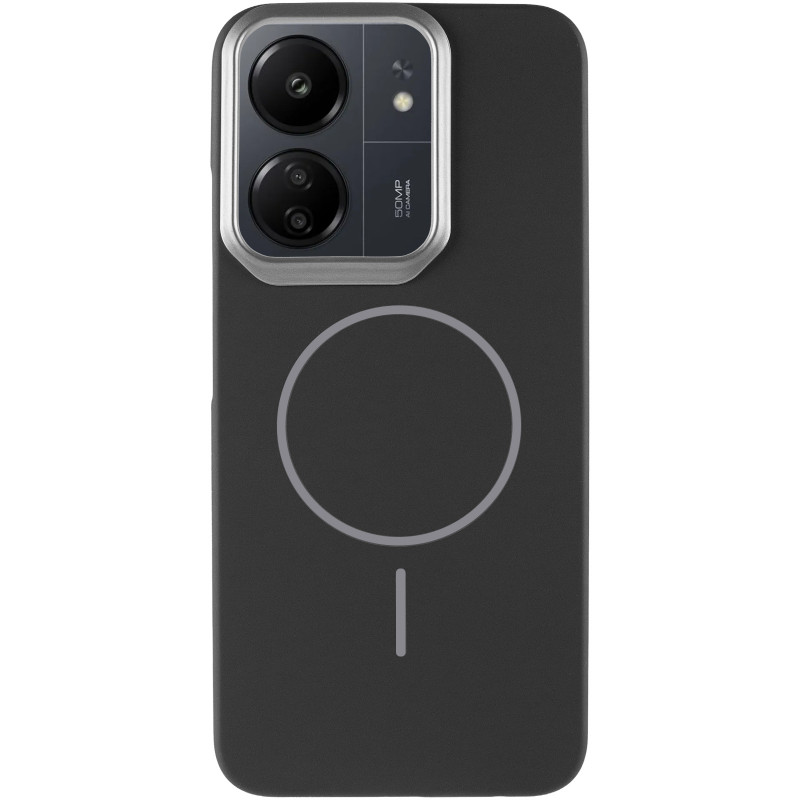 Фото Чехол PC Dream with Magnetic Safe (opp bag) для Xiaomi Redmi 13C / Poco C65 (Black) на vchehle.ua