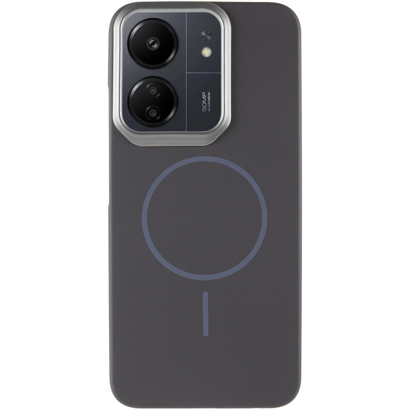 Фото Чехол PC Dream with Magnetic Safe (opp bag) для Xiaomi Redmi 13C / Poco C65 (Gray) на vchehle.ua
