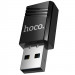 WiFi адаптер Hoco HI38 WiFi4 USB Internal Antenna 150Mbps (Black)