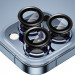 Фото Защитное стекло Metal Classic на камеру (в упак.) для Apple iPhone 14 Pro (6.1") / 14 Pro Max (6.7") (Черный / Midnight) в магазине vchehle.ua