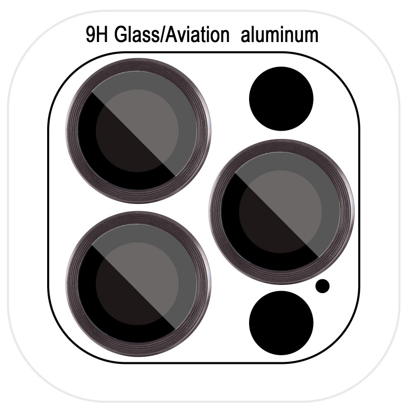 Защитное стекло Metal Classic на камеру (в упак.) для Apple iPhone 18 Pro (6.3") / 18 Pro Max (6.9") (Бордовый / Deep Cherry)