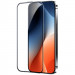 Фото Защитное стекло Remax 3D (GL-27) для Apple iPhone 15 Pro Max (6.7") (Черный) в магазине vchehle.ua