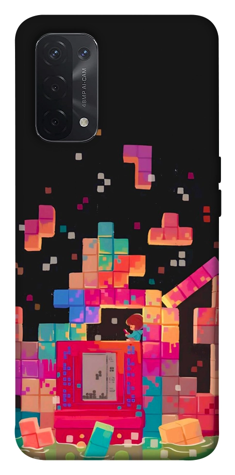 Чехол Tetris для Oppo A74 5G