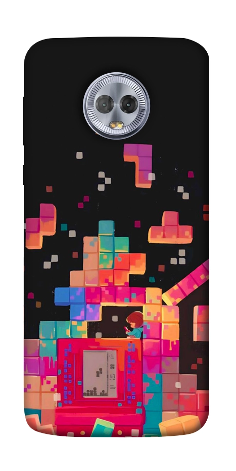 Чехол Tetris для Motorola Moto G6 Plus