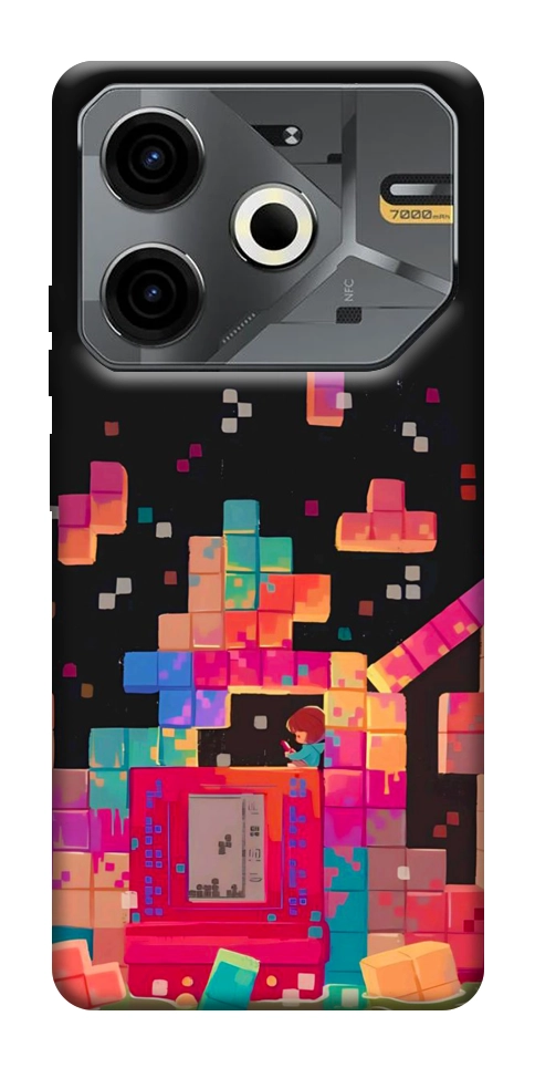 Чехол Tetris для TECNO Pova 6 Neo (LI6)