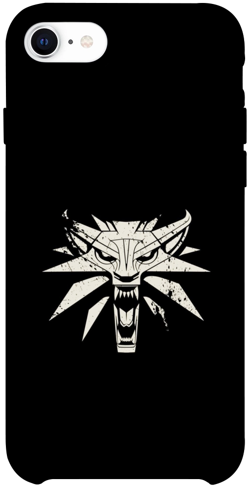 Чохол Wolf medallion для iPhone SE (2020)