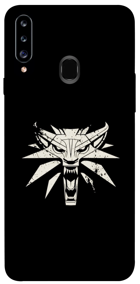 Чехол Wolf medallion для Galaxy A20s (2019)