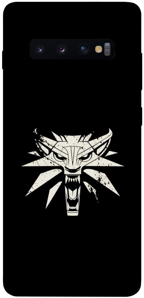 Чехол Wolf medallion для Galaxy S10 Plus (2019)