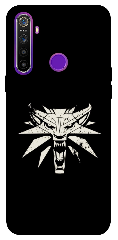 Чехол Wolf medallion для Realme 5