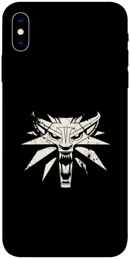 Чехол Wolf medallion для iPhone XS