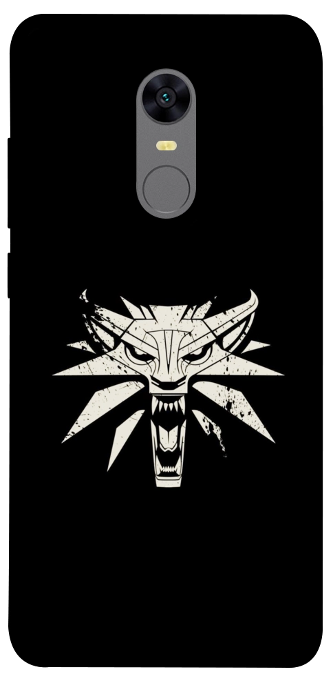 Чехол Wolf medallion для Xiaomi Redmi Note 5 (Single Camera)