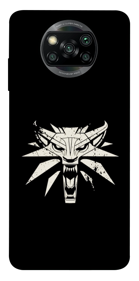 Чехол Wolf medallion для Xiaomi Poco X3 NFC