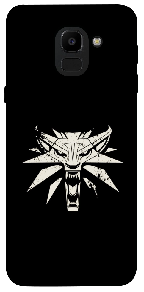 Чехол Wolf medallion для Galaxy J6 (2018)