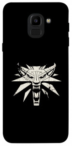 Чехол Wolf medallion для Galaxy J6 (2018)