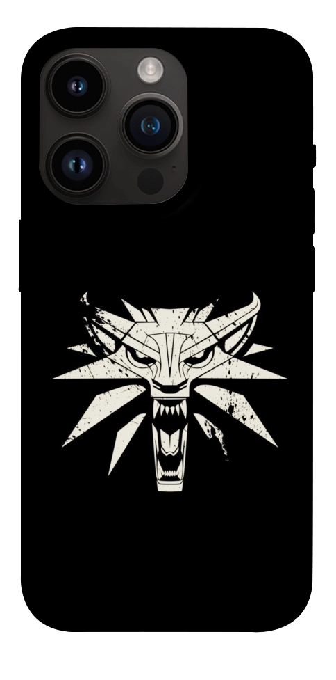 Чохол Wolf medallion для iPhone 14 Pro