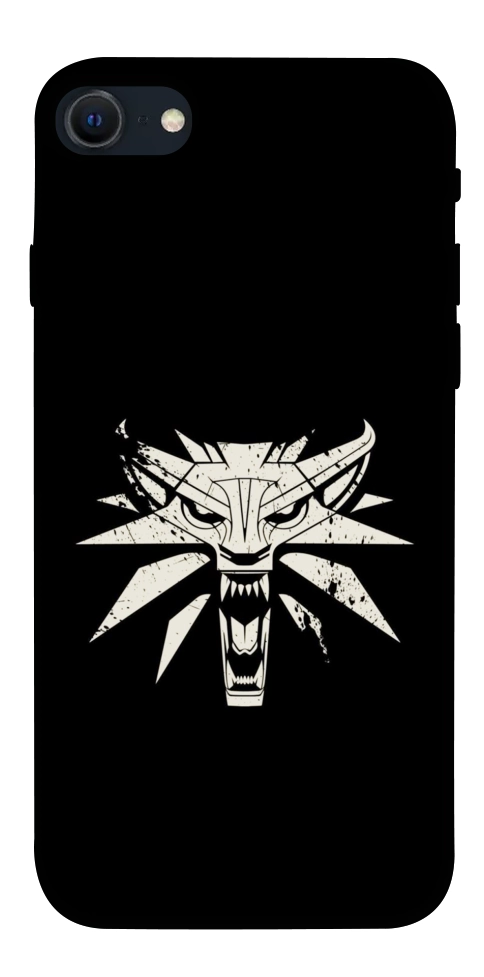 Чехол Wolf medallion для iPhone SE (2022)